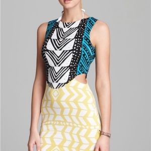 Mara Hoffman Tribal Cut out Dress